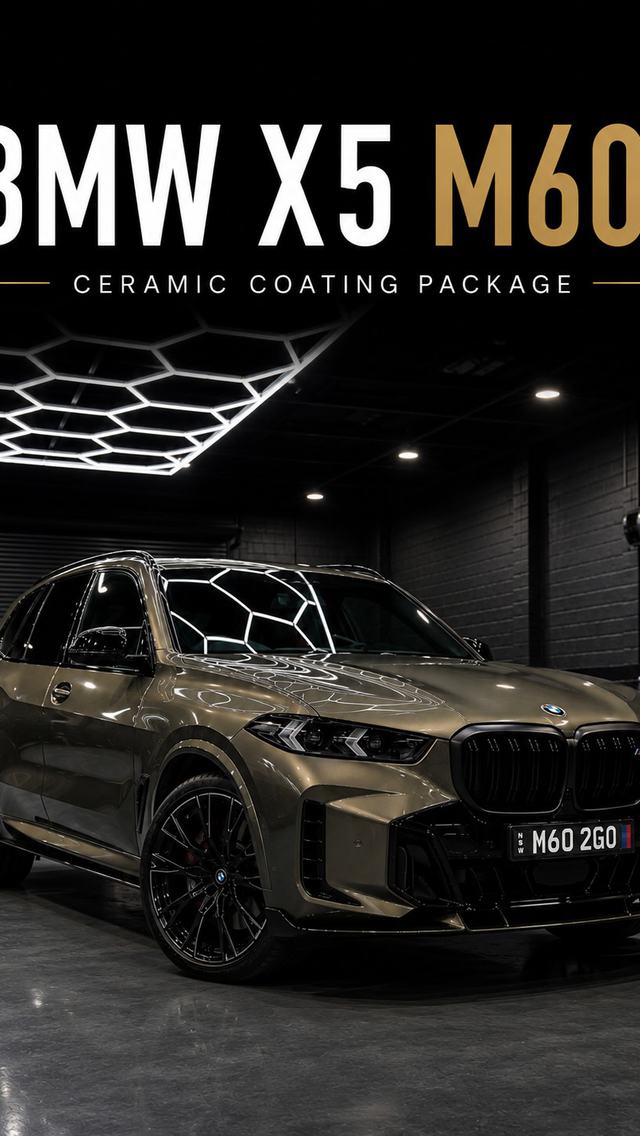 BMW X5 M60 &mdash; ceramic coating package